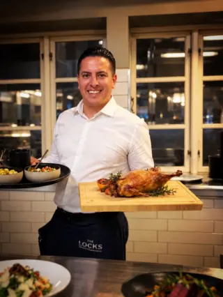 Instagram post from the_locks_restaurant. This post is in position 1.
